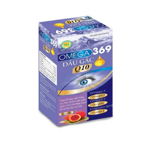 OMEGA 369 DẦU GẤC Q10 vitamin e Bổ Não, Tăng Cường Thị Lực, Giảm Nguy Cơ Mắc Bệnhh Tim Mạch viên nviên