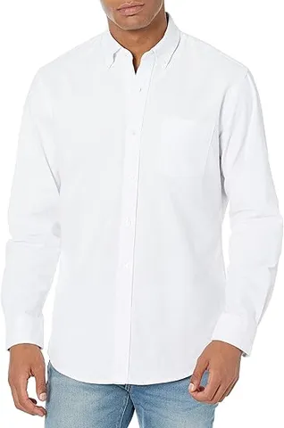 Áo sơ mi Nam Oxford dài tay Amazon Essentials - B07F22HHX8 - size S (Mỹ) - L Việt Nam (P107141)