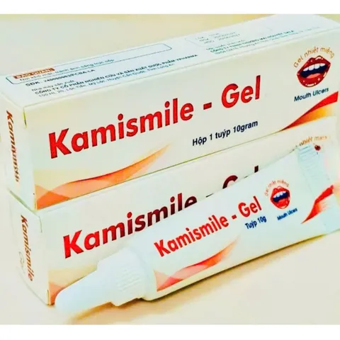 Gel nhiệt miệng Kamizetap giúp nhanh lành vết nhiệt miệng, giảm sưng đau il min tui
