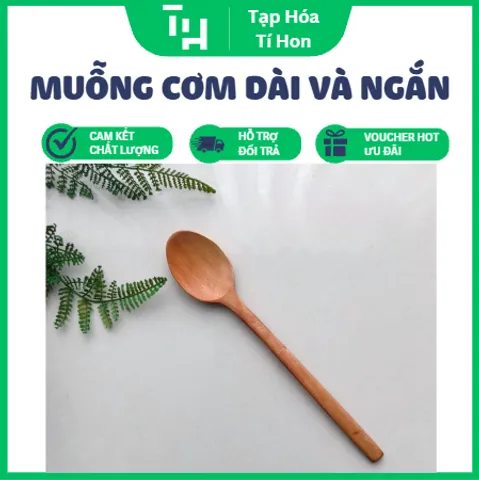 Muỗng Cơm Dài Và Ngắn, Thích hợp làm đồ dùng nhà bếp như khuấy đồ uống nóng hoặc múc thức ăn (TH729)