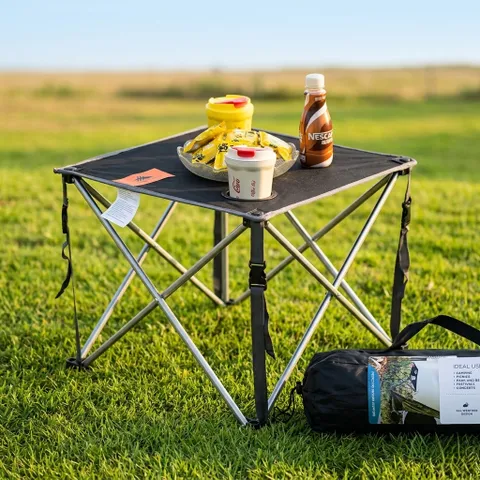 Bàn gấp ngoài trời hãng HIGH SIERRA, dành cho camping cắm trại, dã ngoại, câu cá (P102895)
