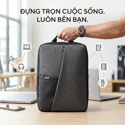 Balo Laptop hãng ASUS AP4600 Backpack 90XB08L0-BBP020 (P102855)