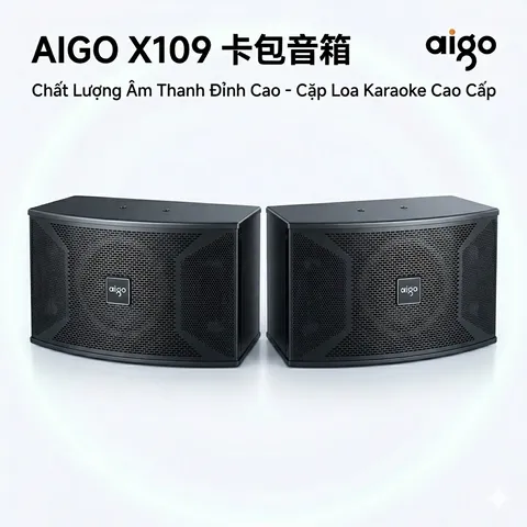 Cặp loa dàn Karaoke AIGO X109 ( 2 chiếc ) (P12431)