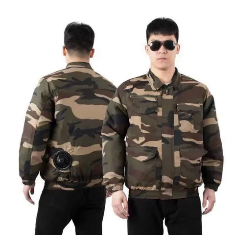 Áo điều hoà 2 lớp , gồm 1 lớp vải chống nắng - 1 lớp lưới ( không kèm Pin & quạt ) (P9133)