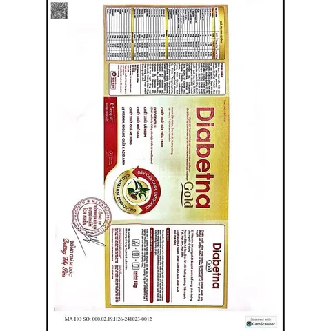 Gói Sữa Diabetna Sure 20g- Sữa hạt dành cho người tiểu đường