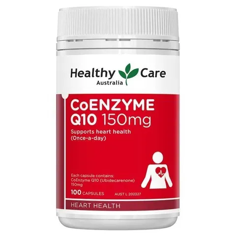 Viên uống Coenzyme Q10 150Mg Healthy Care - Tăng cường sức khỏe tim mạch và năng lượng cho người cao tuổi 822496