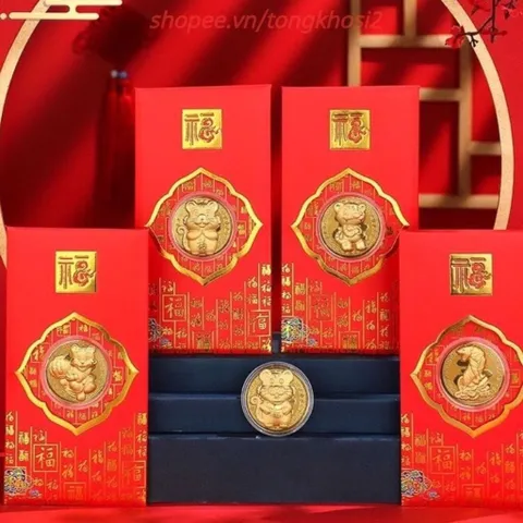 Lì xì Hổ Vàng may mắn (P4848)