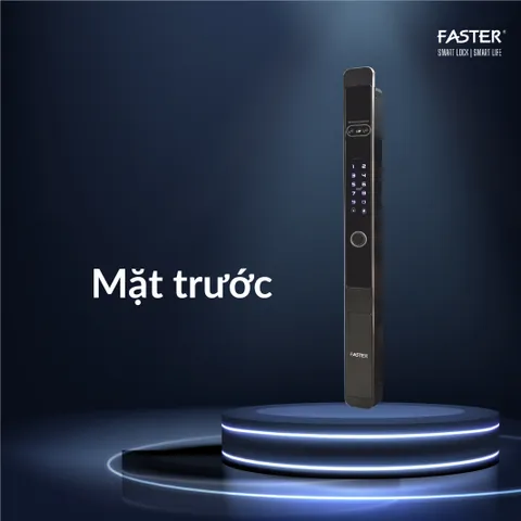 Khóa vân tay cửa nhôm Faster FS6902 FACE Na UY