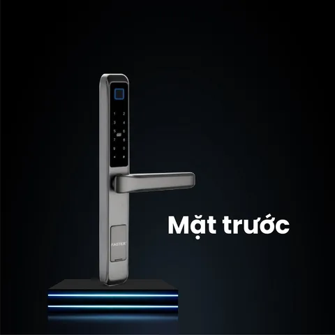 Khóa vân tay cửa nhôm Faster FS6800 Grey Na Uy