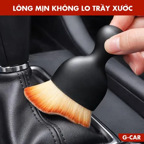 Chổi Vệ Sinh Xe Hơi Mini – Lông Siêu Mềm, Làm Sạch Taplo, Màn Hình, Nội Thất Nhanh Gọn (Loại 1) (P134547)