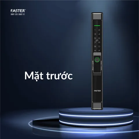Khóa vân tay cửa nhôm Faster FS6901 B