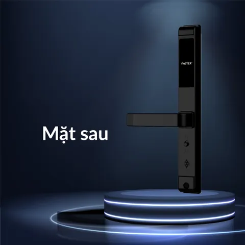 Khóa vân tay cửa nhôm Faster FS6600 BL