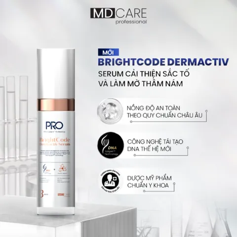 Serum Cải Thiện Sắc Tố Và Làm Mờ Thâm Nám BrightCode Dermactiv Serum 30ml