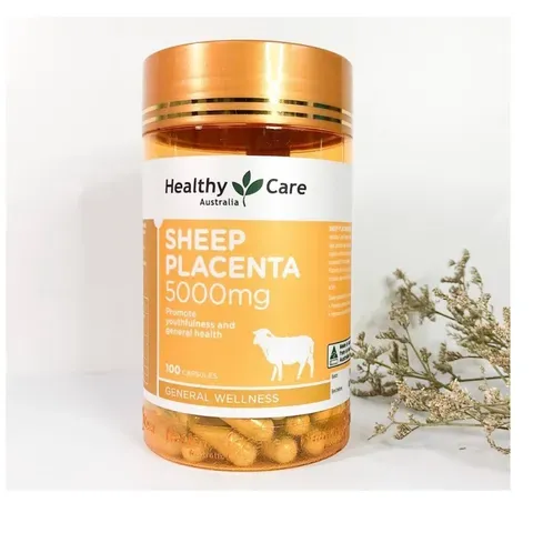 Viên uống Nhau Thai Cừu Healthy Care 5000mg - Hỗ trợ Trắng Da, Ngừa Nám, 100 Viên Chất Lượng Úc Giúp Sắc Đẹp Trẻ Trung 822721