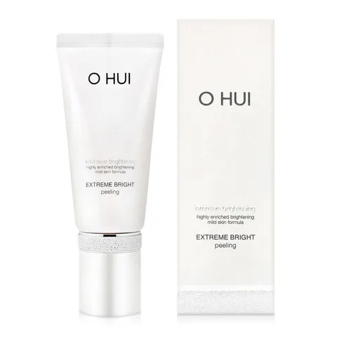 Kem Tẩy Da Chết OHUI Extreme White Peeling 60ml - Dưỡng Sáng, Tr rejuvenate da, Loại Bỏ Tế Bào Chết, Vitamin C, AHA, BHA, Chăm Sóc Da 822748
