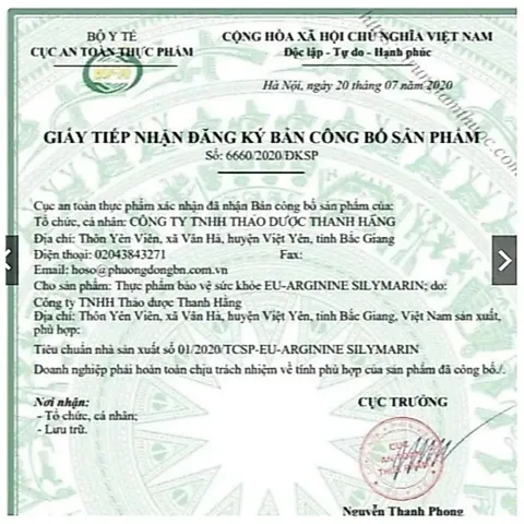 EU Arginine Silymarin Giải Độc Gan, Bảo Vệ Gan, Thanh Nhiệt, tăng cường chức năng gan giải độc gan vien