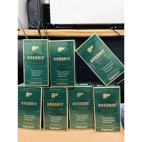 BOGANIC PREMIUM TRAPHACO Bổ Gan, Giải Độc Gan, Tăng Sức Đề Kháng, Chống Oxy Hóa - Hàng chính hãng