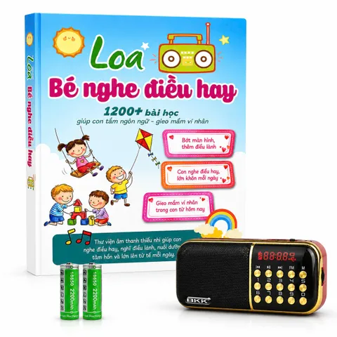 Loa Nghe Nhạc Bé Nghe Điều Hay BKK 851 Đã Kèm Thẻ Nhớ