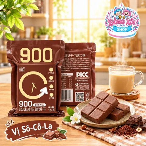 Lương Khô 900 3☆ vị socola