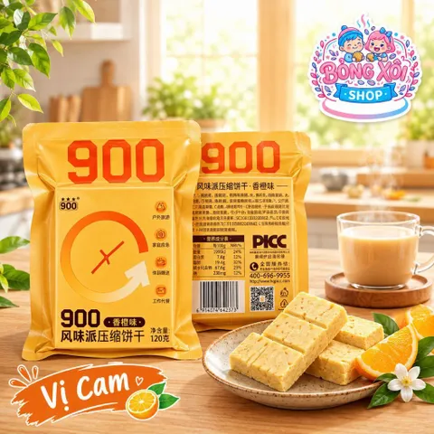 Lương Khô 900 3☆ vị cam