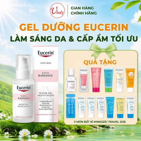 Gel cấp ẩm và dưỡng sáng da Eucerin Even Radiance Water Gel Moisturizer 50ml - Chính hãng