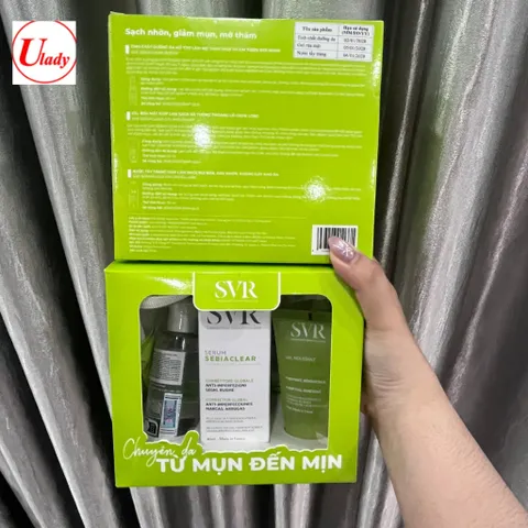 [SVR] Combo 3 Serum 30ml + Nước Tẩy Trang 75ml + Gel Rửa Mặt | chăm sóc da làm sạch, dưỡng da & phục hồi chính hãng