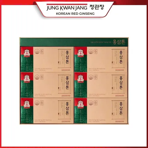 Nước Hồng Sâm Hàn Quốc Pha Sẵn KGC Jung Kwan Jang Tonic - Tăng Cường Miễn Dịch và Sức Khỏe, 50ml x 60 Gói 822976