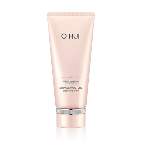 Sữa Rửa Mặt Dưỡng Ẩm Ohui Hồng 200ml - Miracle Cleansing Foam Cho Da Khô Nhạy Cảm, Giữ Ẩm và Làm Sạch Tối Ưu 822994