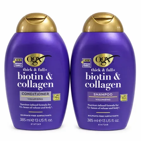 (Hàng CTy NK)Dầu Gội Cao Cấp Biotin & Collagen OGX 385ml - Phục Hồi Tóc Mỏng, Tăng Độ Phồng, Dưỡng Tóc Mềm Mượt Chính Hãng Mỹ 620194
