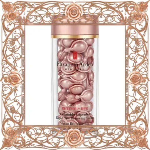 Viên Tinh Chất Retinol Dưỡng Da Elizabeth Arden Retinol + HPR Ceramide Capsules - Giúp Làm Sáng Da, Giảm Nếp Nhăn, 
