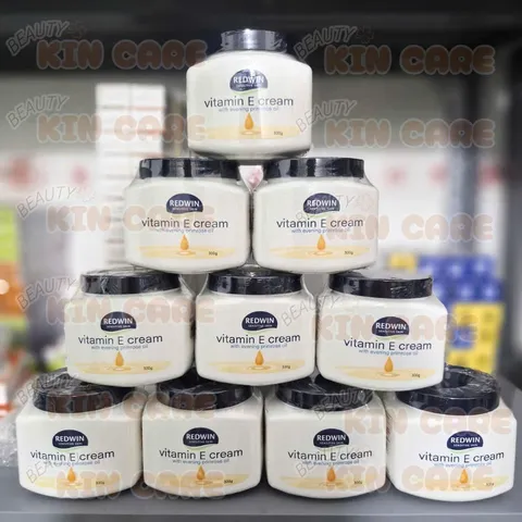 [Hàng Công Ty, Tem Phụ] Kem Dưỡng Ẩm Vitamin E Redwin Dầu Hoa Anh Thảo Giúp Dưỡng Ẩm Và Chăm Sóc Da Sáng Mịn 300gr