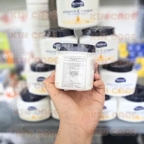 [Hàng Công Ty, Tem Phụ] Kem Dưỡng Ẩm Vitamin E Redwin Dầu Hoa Anh Thảo Giúp Dưỡng Ẩm Và Chăm Sóc Da Sáng Mịn 300gr