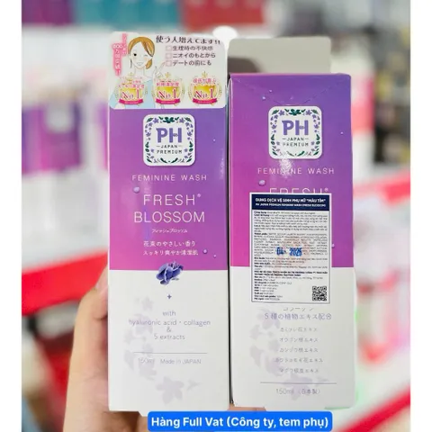 Dung Dịch Vệ Sinh Phụ Nữ PH Care Japan Premium Femine Wash Nhật Bản 150ml Cân Bằng Và Làm Sạch Hương Thơm Dịu Nhẹ