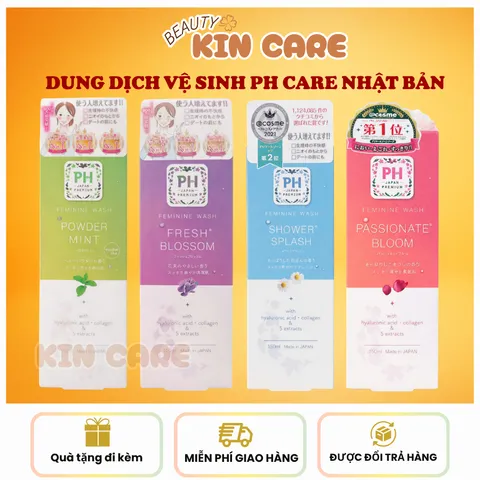 Dung Dịch Vệ Sinh Phụ Nữ PH Care Japan Premium Femine Wash Nhật Bản 150ml Cân Bằng Và Làm Sạch Hương Thơm Dịu Nhẹ