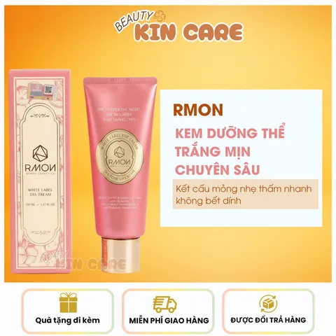 [Chính hãng] Kem Dưỡng Thể Sáng Mịn Chuyên Sâu Rmon White Label Dia Eve Cream 150ml