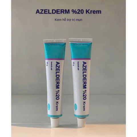Kem Dưỡng Azelderm 20% Hỗ Trợ Giảm Mụn Và Giảm Thâm 30g