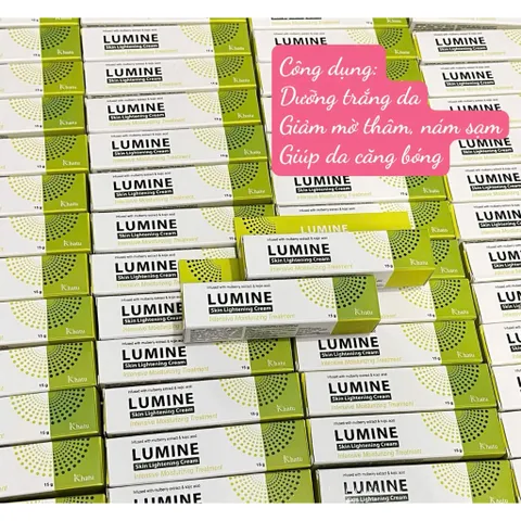Combo Dưỡng Sáng Da LUMINE 15g Giúp Dưỡng Sáng Da Và Hỗ Trợ Giảm Thâm Mụn