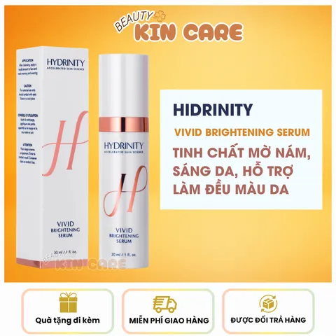 [Hàng công ty] Tinh Chất Sáng Da Hydrinity Vivid Brightening Serum Hỗ Trợ Mờ Nám, Sáng Da 30ml