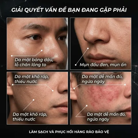 Sữa Rửa Mặt Chanh Xim G&M For Men 120ml - Hỗ Trợ Làm Sạch Sâu, Hỗ Trợ Kiểm Soát Dầu