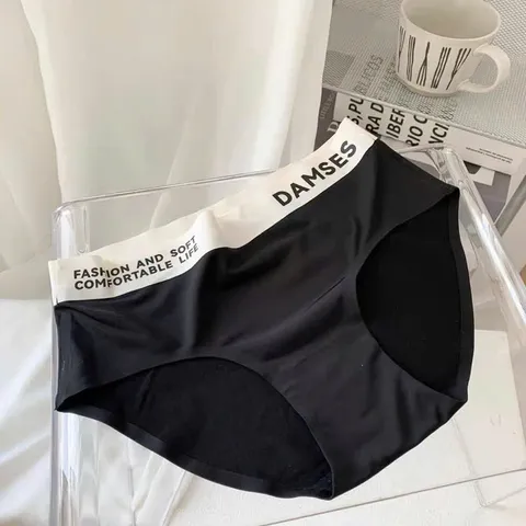 S69 Set 10 Quần lót nữ su non cao cấp, phối chữ DAMSES sexy, quyến rũ, kháng khuẩn, nhiều màu, mát lạnh