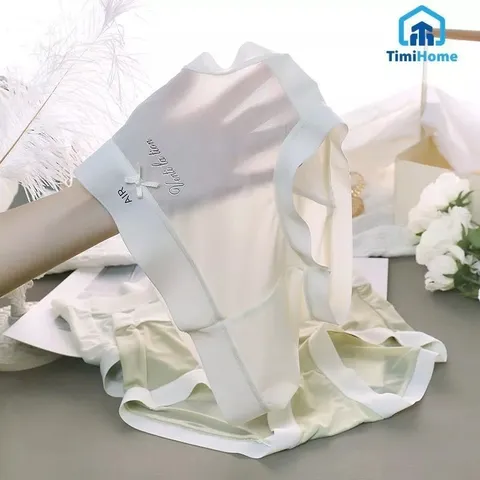 Set 10 Quần Lót Nữ Su Lụa Tàng Hình Chữ Air    - Quần lót nữ air có chất liệu co dãn thun lạnh, co giãn 4 chiều, siêu mề