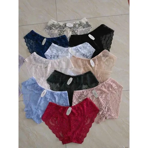 (Siêu rẻ) Combo 10 quần lót ren công chúa viền sóng nữ tính, quyến rũ, cao cấp, không lộ viền