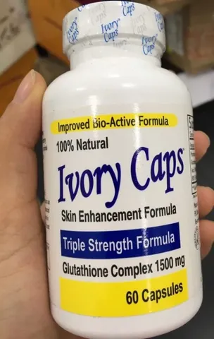 Viên uống trắng da Ivory Caps 60 viên của Mỹ