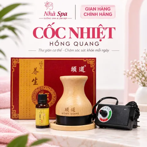 [BH 12 Tháng] Cốc Đá Hồng Quang Thần Cứu, Cốc Nhiệt Hồng Quang Massage Body, Có Đèn Hồng Ngoại