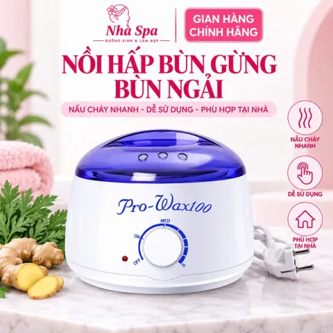 Nồi Hấp Bùn Gừng, Bùn Ngải, Bùn Quế. Nồi Nấu Wax Lông Tại Nhà