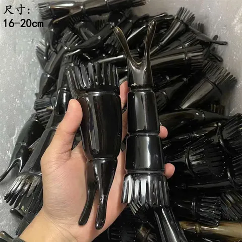 Lược sừng gội đầu vò đầu mát xa mũi, Ống mát xa đầu dưỡng sinh thư giãn tại nhà 823167