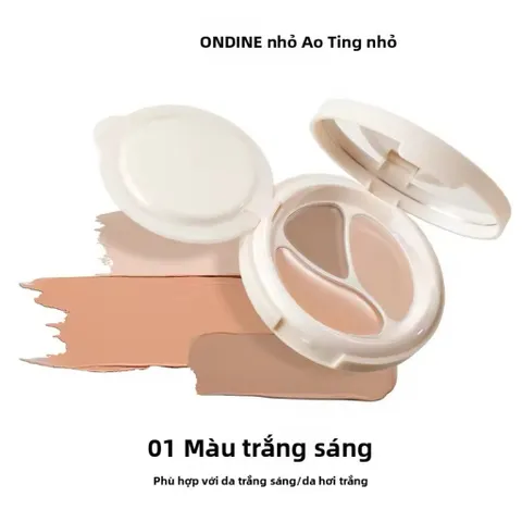 LITTLE ONDINE | Bảng Che Khuyết Điểm 3 Màu – Che Thâm, Mụn, Quầng Mắt, Làm Sáng Da