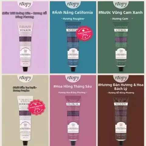 Roopy | Kem Dưỡng Ẩm Tay Mùa Đông 75g kem dưỡng da tay