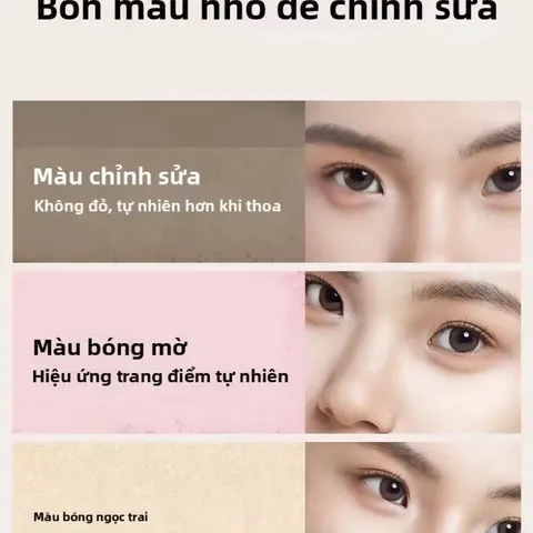 Bảng Phấn Tạo Khối & Bắt Sáng Highlight SPENNY 4 Màu Đa Năng Chiều Chỉnh Khuôn Mặt Nét Thanh Thoát
