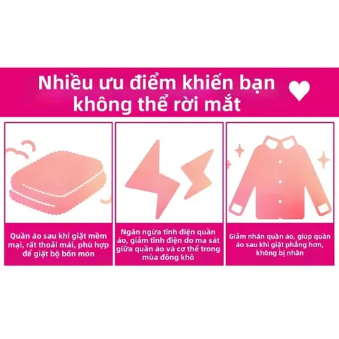 KAO | Xả Vải, Chất Làm Mềm Vải Chống Tĩnh Điện, Khuôn Hương Dài Lâu
